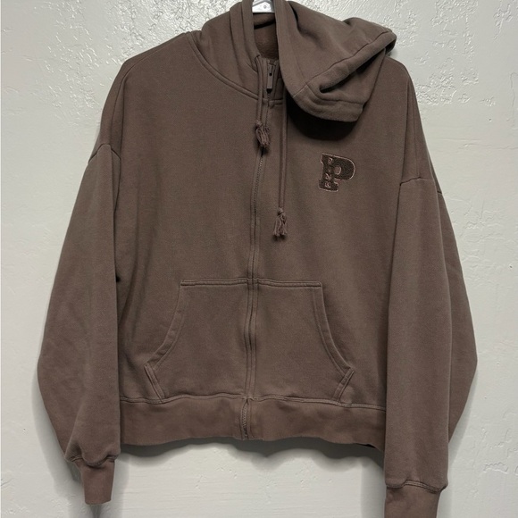 PINK Victoria's Secret Tops - Womens size medium Victoria’s Secret pink hoody sweatshirt, #E1094